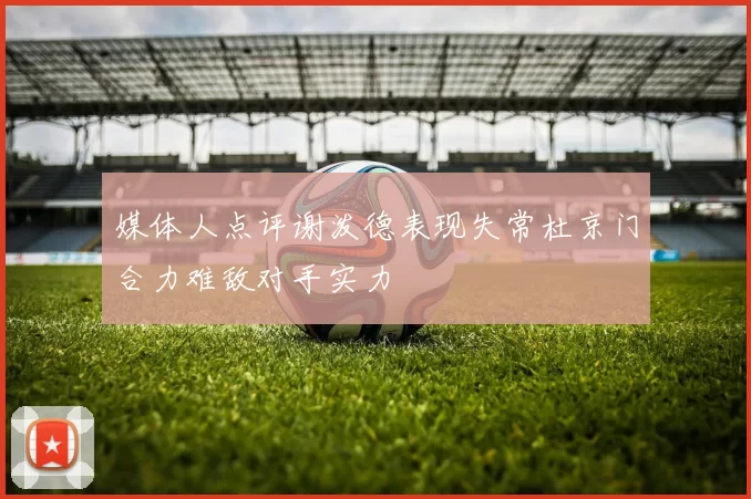 媒体人点评谢泼德表现失常杜京门合力难敌对手实力